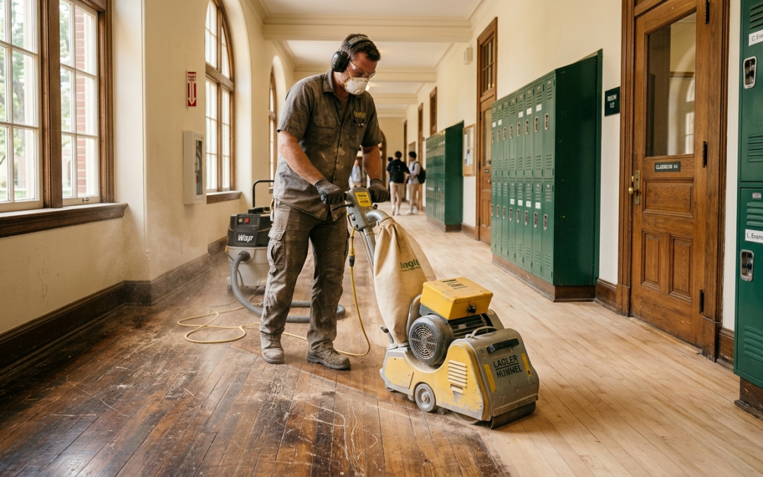 Boarding School Floor Sanding in East Barnet EN4
