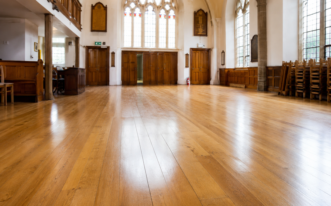 Church & Club Floor Sanding Services in East Barnet
